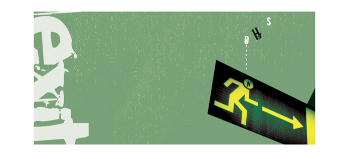 Exit Art show invites